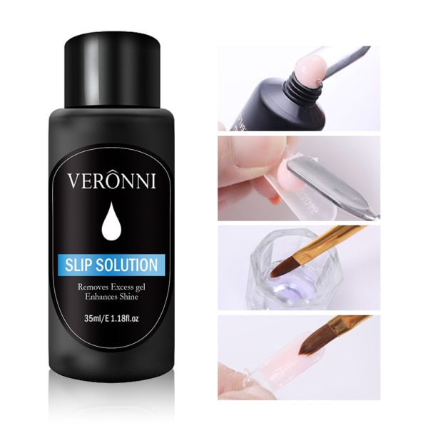 35ml Fast Drying Slip Solution Builder Nail Extension Gel Solution