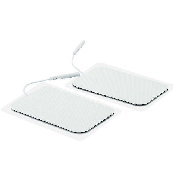 Tens Enhet Ersättningsplattor - 10 Stycken Stora Elektrodplattor (7cm*12cm) 2.0 kaliber