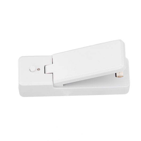 Forsegling Maskine USB Opladning Magnetisk Mini Pose Forsegling Maskine Bærbar Manuel Fødevare Sealer til HusholdningHvid