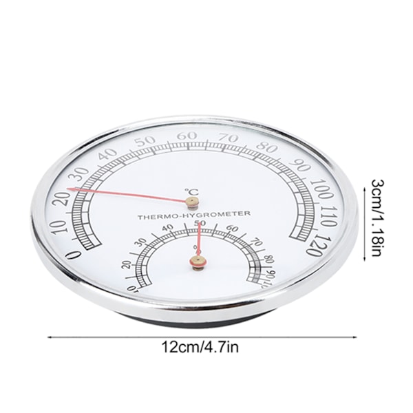 Sauna Termometer Hygrometer Indendørs Rumtemperatur Fugtighedsmåler Sauna Tilbehør
