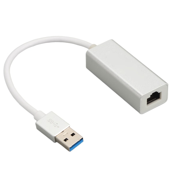 USB Ethernet -sovitin USB3.0 - RJ45 10M 100M 1000M Gigabit Ethernet LAN-muunnin kotitoimistopelaamiseen