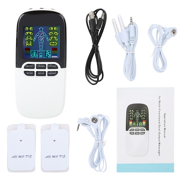Bärbar Meridian Massager Muscle Relax Rhinitis Helper Digital Puls Device Health Care Tool