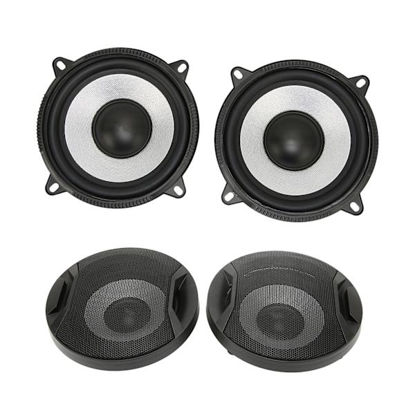 4 st koaxiala billjudhögtalare 150W diskant och bas stereo 5 tum koaxiala billjudhögtalare för bilstereoljudsystem