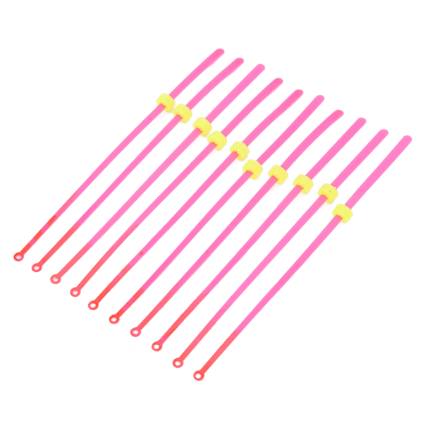 10 kpl jääkalastusvavan kärki ABS Mini Top Section kalastustarvikkeiden jatkovarsi talvikalastukseen 18 cm