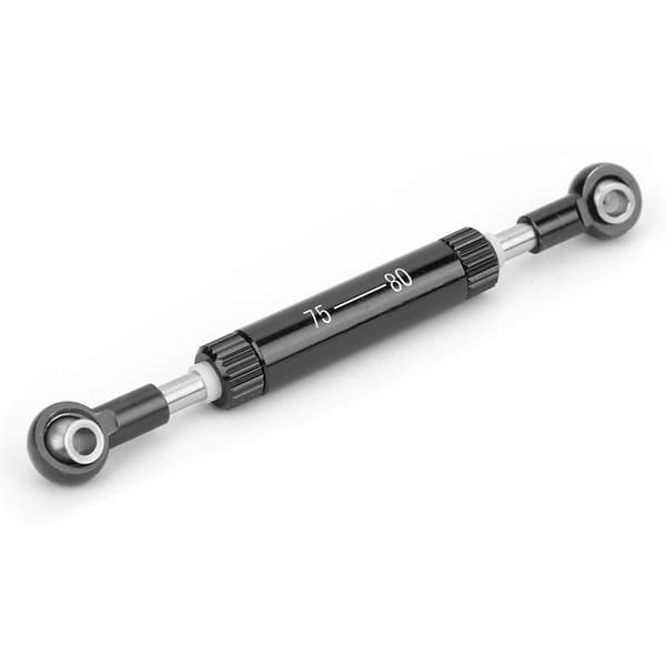 Justerbar Servos Trækstang - Styrestangs Tilbehør til SCX10 D90 1/10 RC Bil (75-80mm)