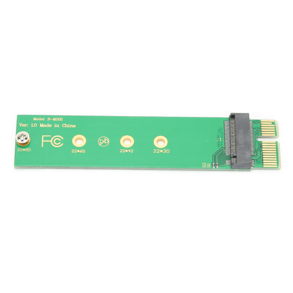 PCI E til NGFF M.2 Harddisk NVME-adapterkort SSD-harddiskkortleser PCI E 1X testkort
