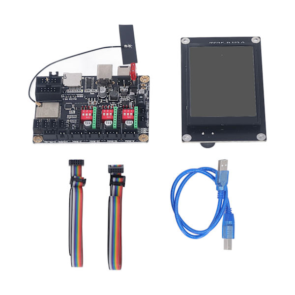 Lasergraveringsmaskin Kit Desktop Engraver Universal 3.5in Display Monitor för DIY Touch Screen med 12-24VDC Kontrollkort
