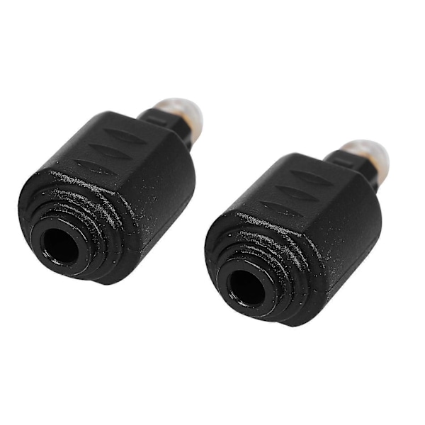 2 Pakker Optisk 3.5mm Hunn Mini Plugg Til Digital Toslink M Audio Adapter