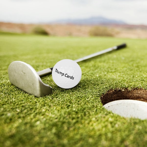 5 st Golfspel Pokerbollar Dubbellager Träningsboll Hög Elasticitet Långdistanstillbehör