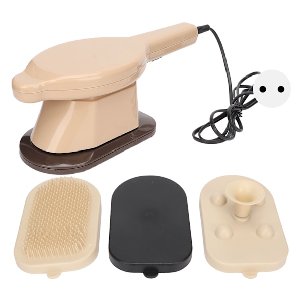 Handheld Massage Machine Iron Shaped Hot Compress Relieve Fatigue Body Beating Massager EU Plug 220V