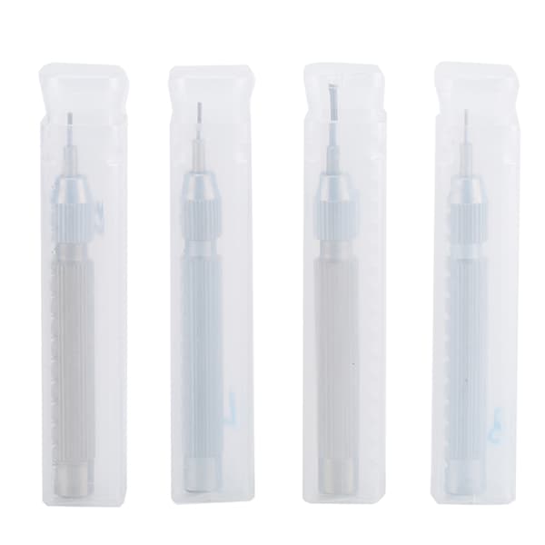 4 stk. rustfrit stål 0.7 0.8 0.9 1.0 Ur Punch Urrem Link Pin Remover Værktøj