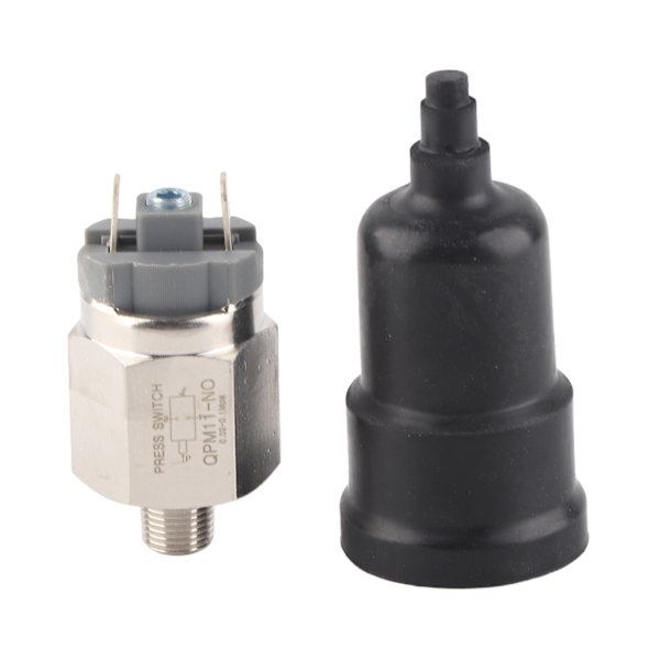 Normalt Öppen Tryckbrytare G1/8in QPM11‑NO 0.02~0.1Mpa Brytare AC220V 48VAC/DC