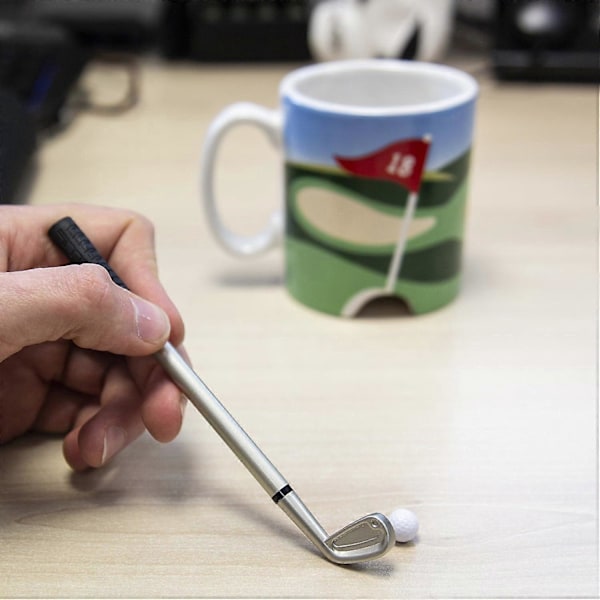 Kreativ Golfkopp Kreativ Mugg Personlig Rolig Keramisk Kopp Präglad Kopp Kan matchas med ett set o