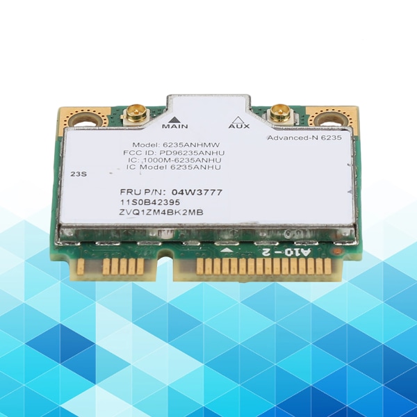 Til Intel Centrino Advanced N 6235ANHMW Dual Band Wireless Network Card 300M Bluetooth 4.0 til Lenovo M93z M93P
