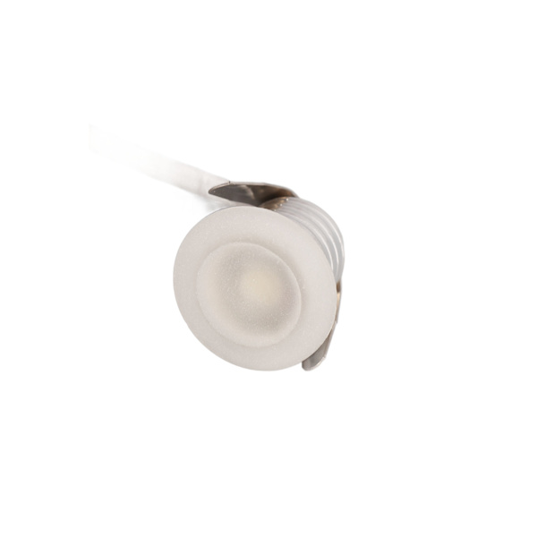 Mini indbygget spotlys professionel rund form LED loftspotlys til indendørs stue spisestue AC85‑265V positivt hvidt lys 6000K