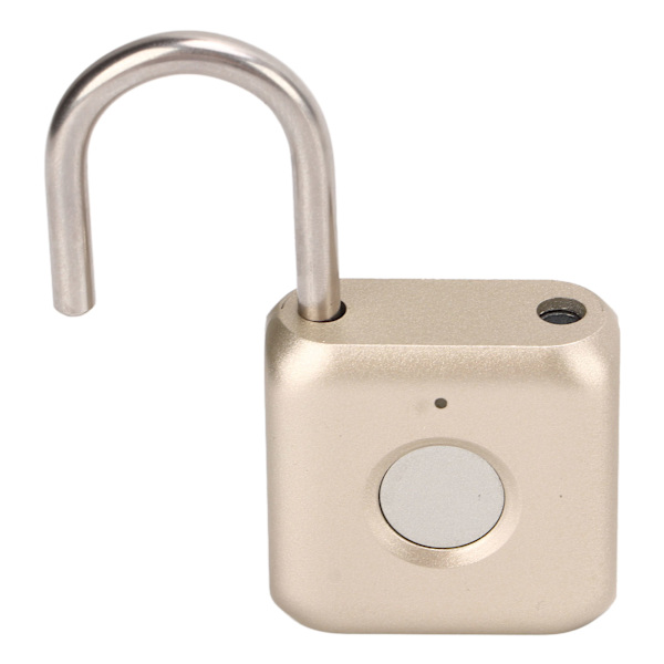 Fingeravtryckshänglås IPX2 Vattentätt Smart Keyless Biometriskt tumavtryckslås för skåp Ryggsäck Resväska