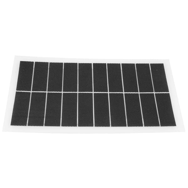 7W 10V Lett Solcellepanel ETFE Kompakt Solcellemodul Halvfleksibel