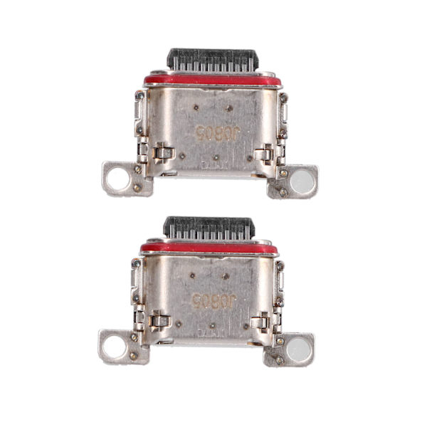2 stk USB-kontaktkort, utskiftbar, praktisk ladeplugg for Samsung S21 Ultra 5G