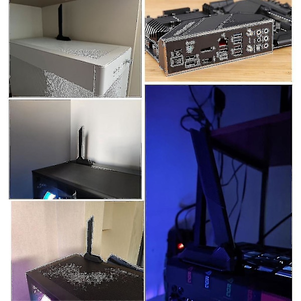 Magnetisk Wifi 2t2r Antenne 2.4g/5g/6g Båndforsterker kompatibel med Asus Rog B660 H670