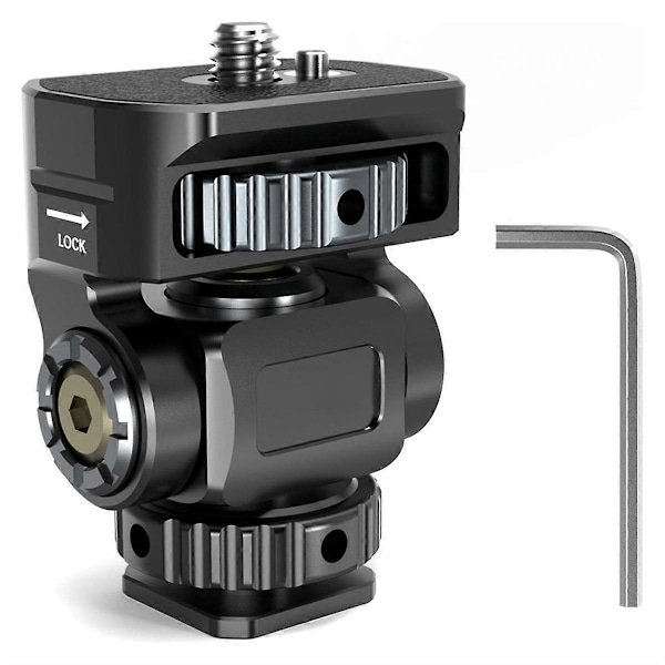 DSLR Kameraklämma Justerbart Monitorfäste m Kallsko 1/4 Skruv