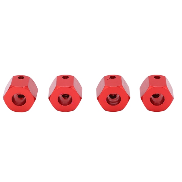 RC Hex-hjulnavadapter Navbreddningsanslutning för Traxxas 1/10 RC Crawler Car VehicleRed 10mm