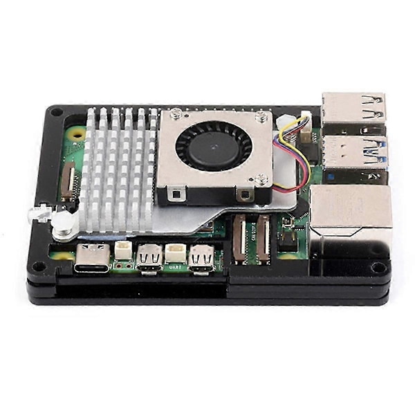 Kompatibel med 5 Hölje Fodral Transparent Regnbågsskyddsfodral GPIO PCIe