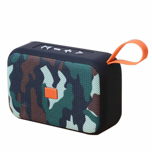Trådlös Bluetooth-högtalare Mini Column Box Ljudsystem Stöd Minneskort AUX Högtalare Boombox