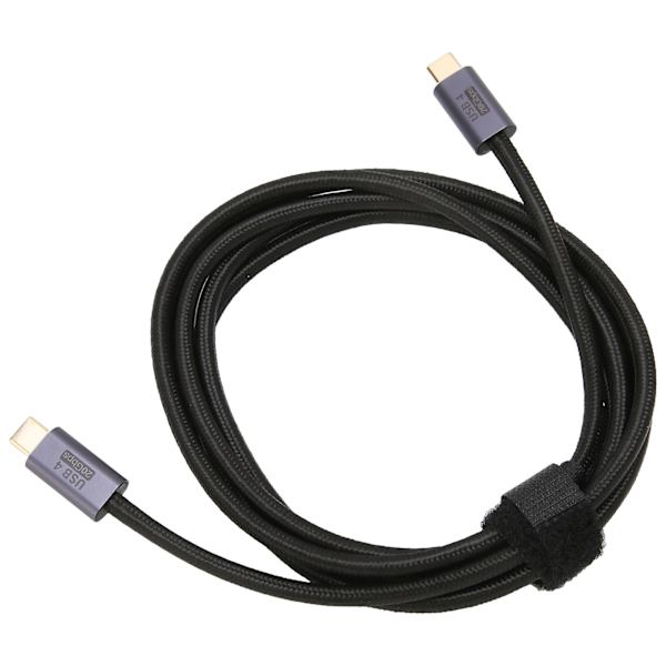 USB4-datakaapeli nopea 20Gbps Type C 8K60Hz datakaapeli kannettaville tietokoneille Tabletit matkapuhelimet 200cm/78.7in