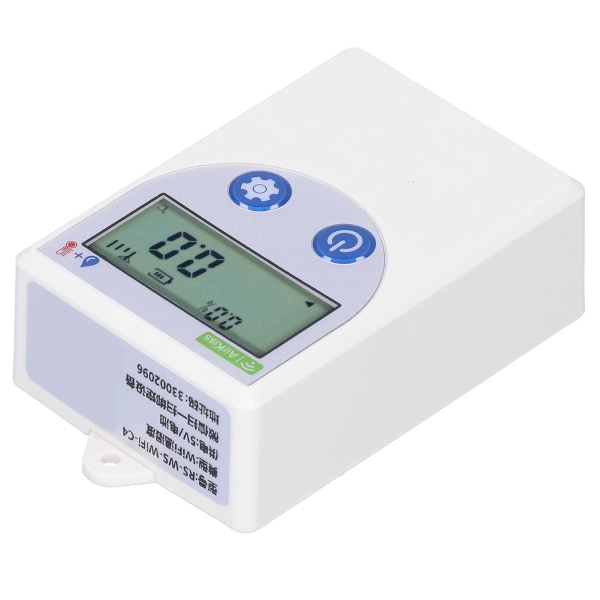 LCD WiFi temperatur fugtighedsoptager termometer hygrometer med telefonfjernbetjeningsalarm