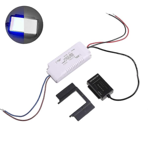 Vanntett 300W berøringssensorbryter for baderoms LED-speillampe med CE-sertifisering Light Grey