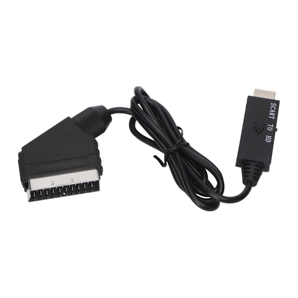 SCART till HD Multimedia Interface Adapter 720P 1080P Switchable Full HD Video Converter för Xbox DVD Set Top Box