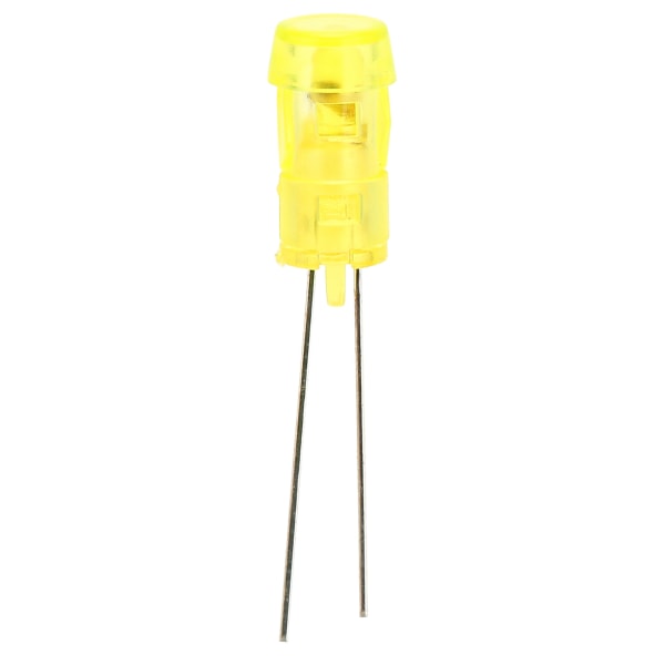 20 st 3 mm DIY LED-diod bärbar ljusdiod för vetenskapligt projekt experiment gult ljus