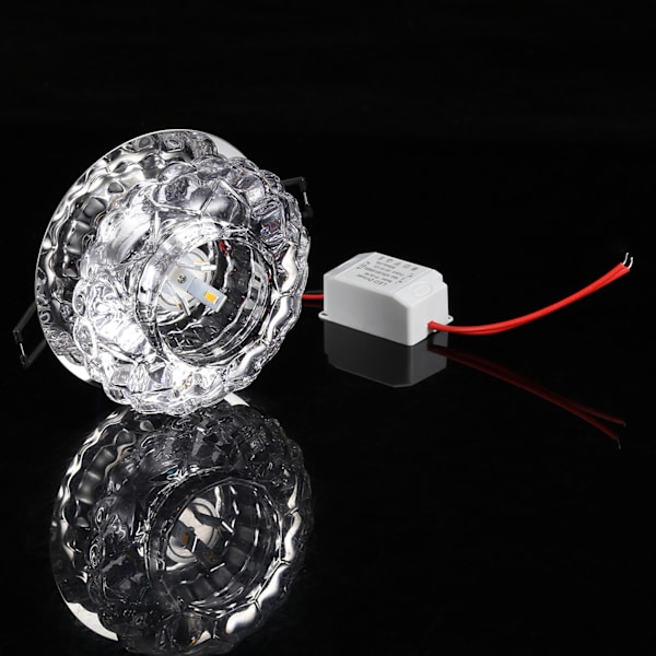 3W LED-tak Innfelt Downlight Belysningsarmatur Lampe Spot Light Hjem Fargerikt lys