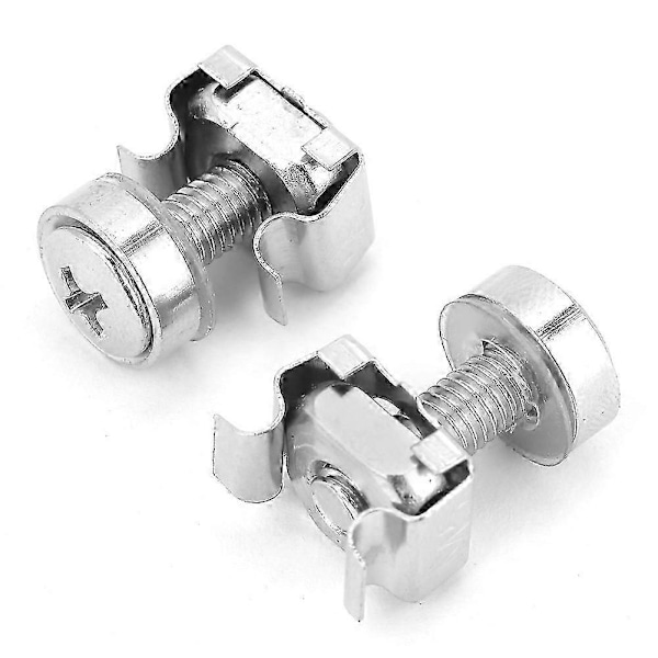 20st set Nätverksskåp Rack Skruvar & Burmuttrar Sortimentskit (M5*20)