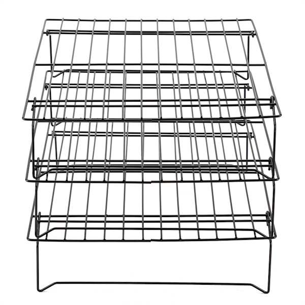 Kølestativ i rustfrit stål, non-stick bageplade til kiks / kage / brød