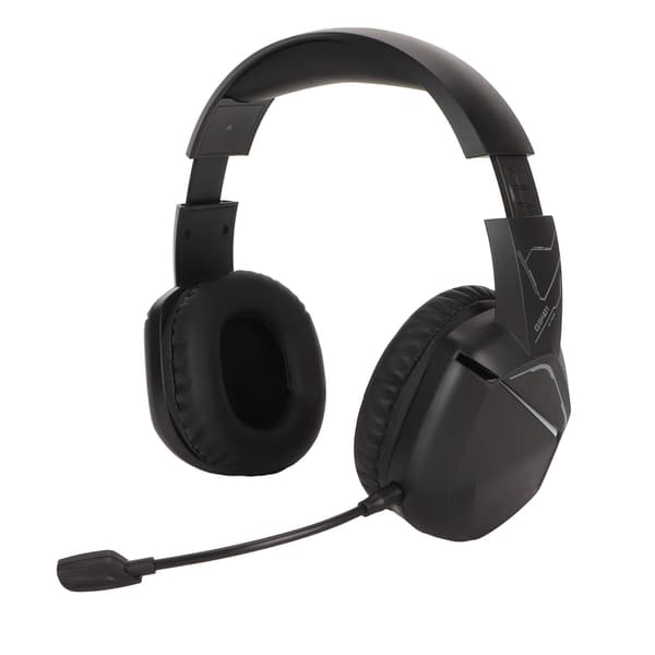 Bluetooth Gaming Headset Multifunksjon RGB Kul Belysning Lav Latens Støyreduserende 2.4G Trådløst Stereo Headset