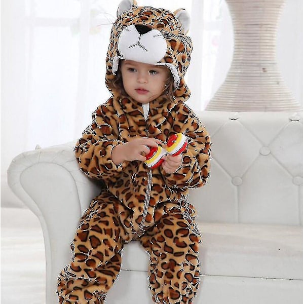 Toddler Dinosaur Huvudbonad Djurdräkt för Barn 24-30 Månader - Jaguar Halloween Kostym