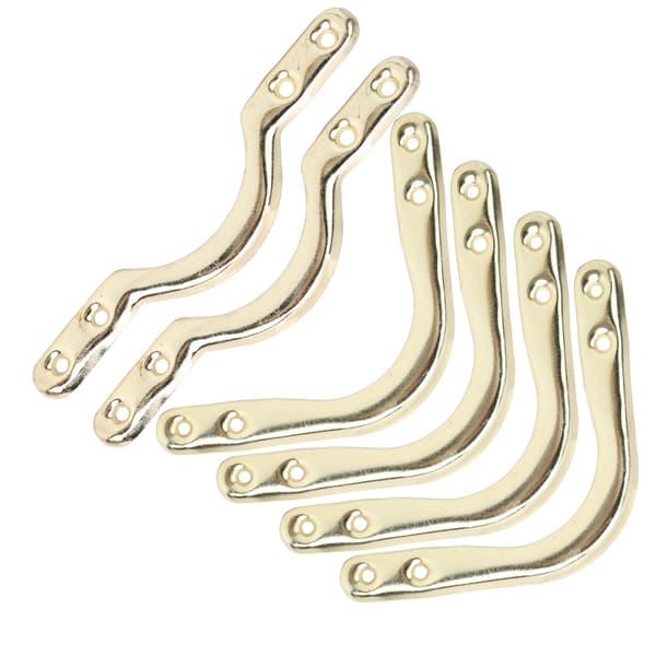 6 stk. Billardhjørne 4 tommer Poolbord Lommebeslag Sæt Tilbehør til Netposer