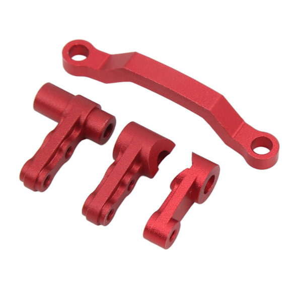 Alumiiniseos ohjausryhmä sarja RC auton päivitysosat REMO 1/16 SMAX 1621 1625 1631 1635 1651 1655 A2505 RC autoPunainen