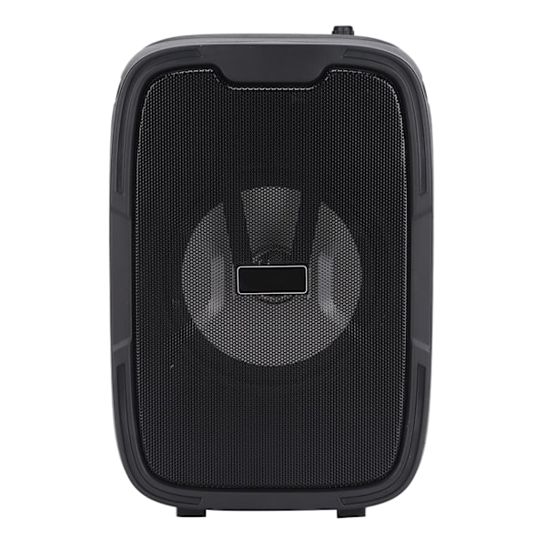 Bluetooth-højttaler Super Bass Subwoofer Bærbar LED Trådløs Højttaler med FM-radio til Udendørs Karaoke 5 Tommer Sort