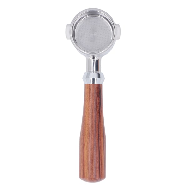 51mm 2-øret portafilter bundløs portafilter filterhåndtag udskiftning til ECO310 kaffemaskine klassisk Dalbergia Cochinchinensis