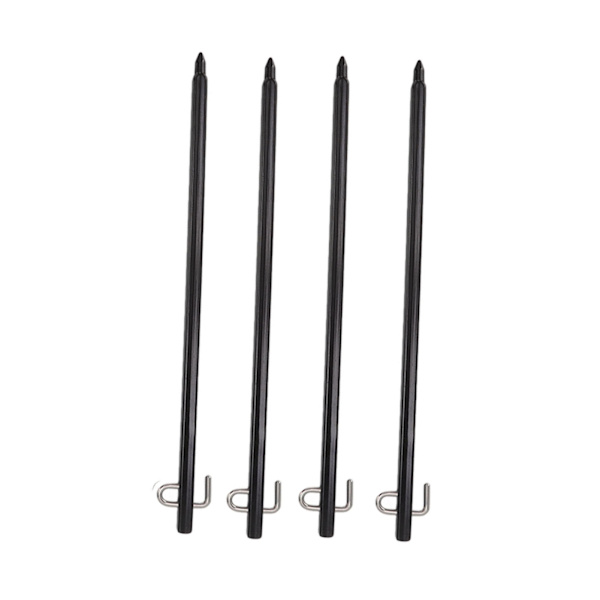 4 st tältpinnar campingpinne aluminiumlegering hög hållfasthet spik set kit för utomhusbruk