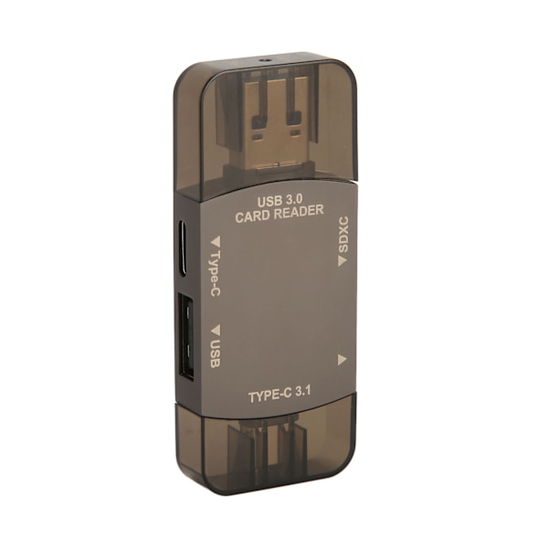 Kortläsare Typ C 3.1 USB 3.0 OTG-funktion Hög hastighet Brett kompatibel Minneskortläsare för telefon Dator YC D204