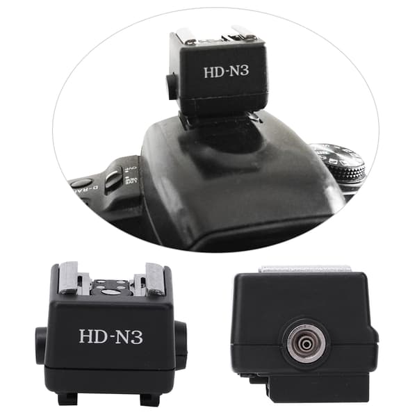 HD N3 PC blitslys Hot Shoe monteringsadaptertilbehør for Sony videokamera