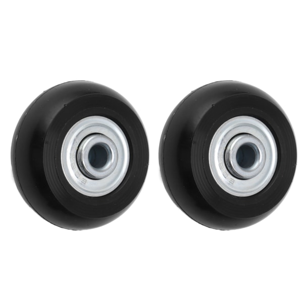 2 kpl matkalaukun pyörän korvaavat mykät kumipyörät kääntyvät pyörän laakerikorjaussarjat 45 mm x 18 mm