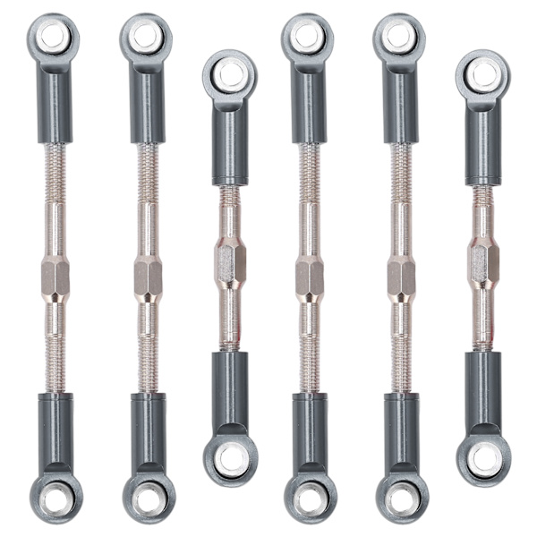 RC Metalltrekkstang Servo Lenke Linkages Tie Rod for WLtoys 144001 124018 124019 1/14 RC BilTitanium
