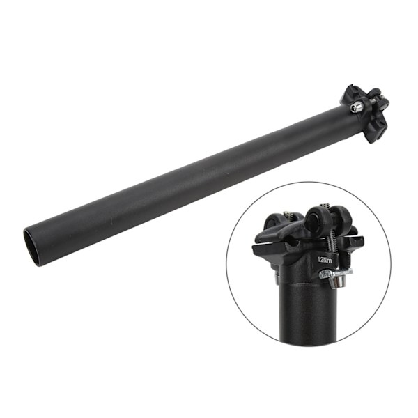 ZTTO Justerbar Mountainbikesadelstolpe Justerbar Kudde Vinkel Cykelsadelrör för Cykling 30,9x350mm