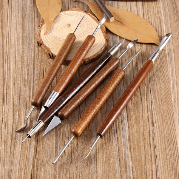 Polymer Clay Modeling Tool Set - 6st