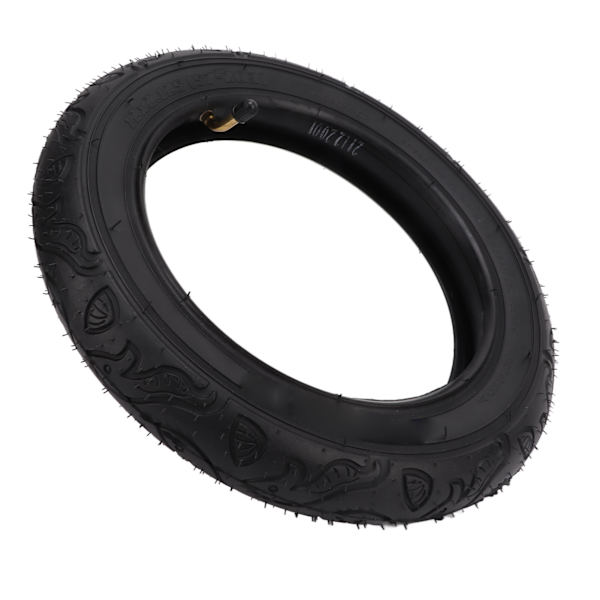12-tums 12x2,125 cykeldäck med krökt mun, stark elasticitet Barncykeldäck