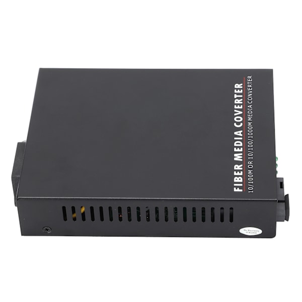 Fiberoptisk router TBCMC3612NS20A single mode single fiber 20km/SC/1310nm Gigabit fiber transceiver med stik 100250V (EU-stik)